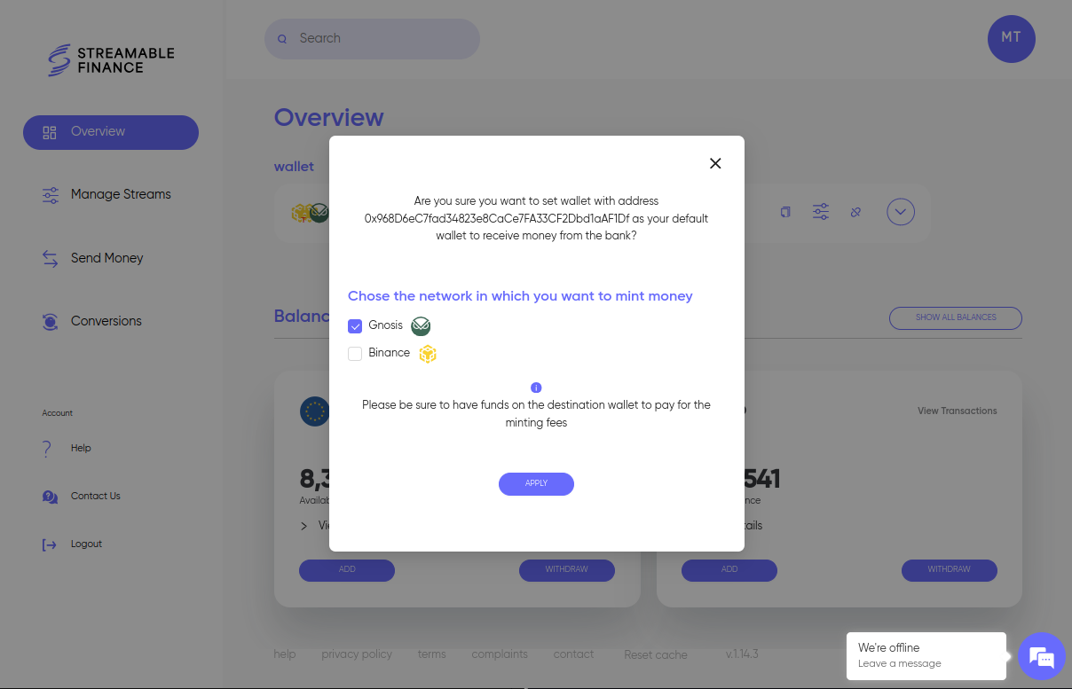 Default Wallet